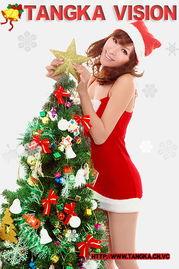 圣诞美女图片,梦幻圣诞美女图鉴  第2张